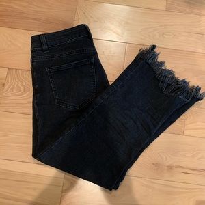 ASOS Petite Cropped Flare Jeans